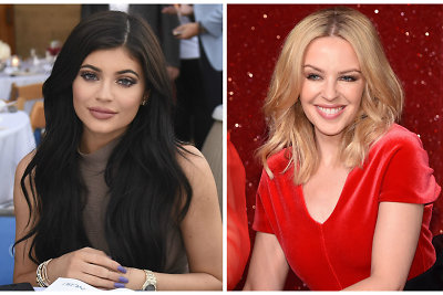 Kylie Jenner ir Kylie Minogue