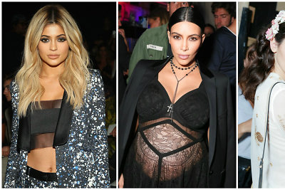 Kylie Jenner, Kim Kardashian ir Kendall Jenner