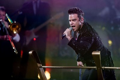  Robbie Williamso koncertinio turo akimirka