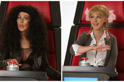 Christina Aguilera parodijuoja Cher ir Britney Spears