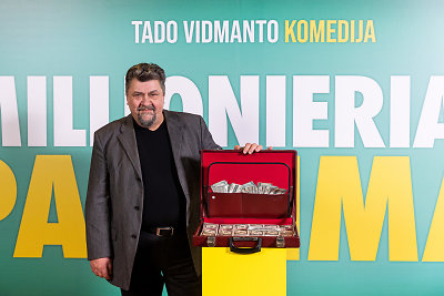 Tado Vidmanto komedijos „Milijonieriaus palikimas" premjeros svečiai