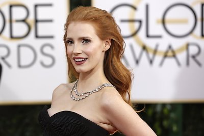 Žavioji raudonplaukė Jessica Chastain vaidins Marilyn Monroe