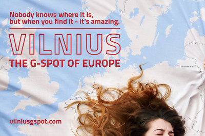 Vilniui – turizmo „Oskaras“ už „G-spot“ reklaminę kampaniją