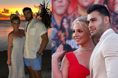 Skiriasi Britney Spears ir Samas Asghari: skirtingais keliais pasuko po 14 mėnesių santuokos