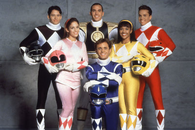 Steve Cardenas ir 1993 m. „Power Rangers“ komanda