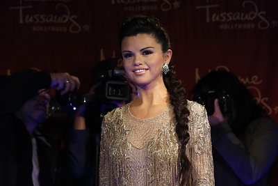 „Madame Tussauds“ muziejuje pristatyta vaškinė Selenos Gomez figūra