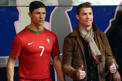 Vaškinių figūrų muziejuje Madride pristatyta Cristiano Ronaldo figūra