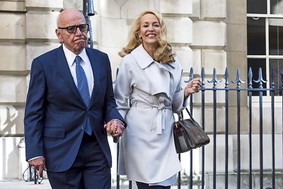 Rupertas Murdochas ir Jerry Hall