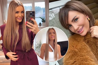 Kristina Meseguer vėl sugrįžo prie „blondės“ įvaizdžio: „Mane lygino su Indre Burlinskaite“