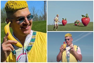 „Bande Role“ sugrįžo: naujame video – skrajojantis Rolandas ir braškės milžinės 