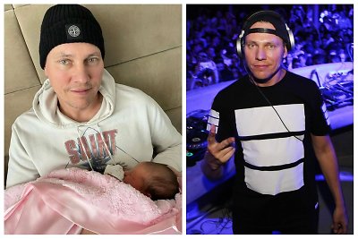 51-erių DJ Tiesto tapo tėvu: pasidalijo jautriomis akimirkomis iš ligoninės su dukra ir žmona