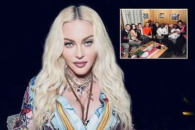 Madonna su artimaisiais / Scanpix ir socialinių tinklų nuotr.