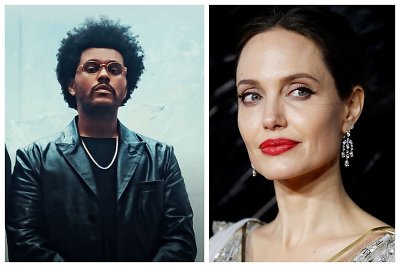 Nauja pora? Angelina Jolie ir The Weeknd po romantiškos vakarienės namo iškeliavo kartu