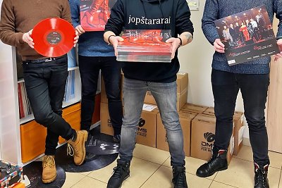 „Biplan“ rankose – nauja išskirtinė vinilo plokštelė: „Džiazas nemiršta!”