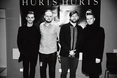 „Hurts“ ir „Golden Parazyth“ koncerto užkulisiai