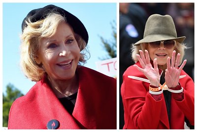 Aktorė Jane Fonda pareiškė daugiau nebepirksianti drabužių: „Mums nereikia daugiau daiktų“