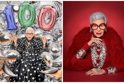 Iris Apfel / Instagram nuotr.