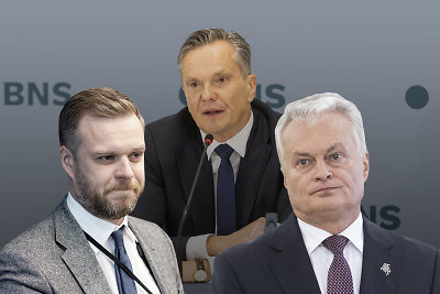 Gabrielius Landsbergis, Eitvydas Bajarūnas ir Gitanas Nausėda