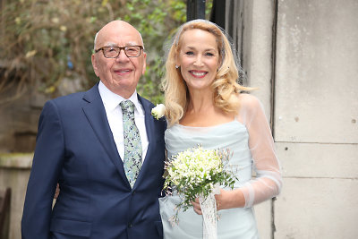 Rupertas Murdochas ir Jerry Hall