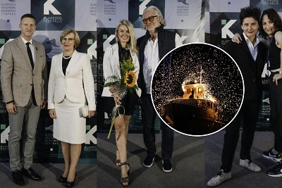 Klaipėdos festivalis su publika atsisveikino karališka fejerija: atvyko ir kviestiniai svečiai