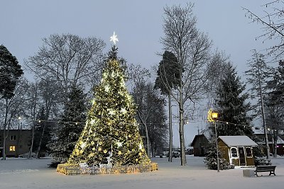 Pagėgių Kalėdų eglės įžiebimas