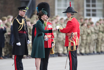 Princas Williamas ir Kembridžo kunigaikštienė Catherine dalyvavo oficialiame priėmime