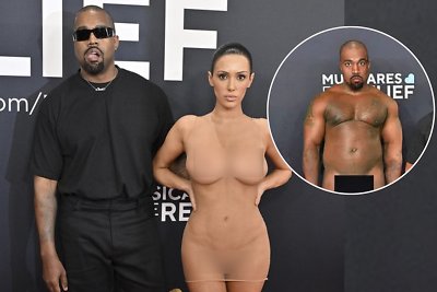 Kanye Westas su žmona Bianca Censori