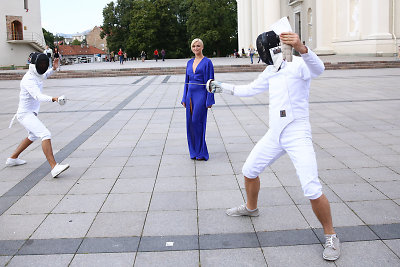 Tadas Gryn, Toma Vaškevičiūtė ir Tomas Erbrėderis