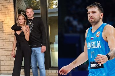 NBA krepšininkas Luka Dončičius tapo tėvu: su mylimąja Anamaria susilaukė dukros