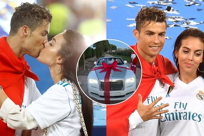 Cristiano Ronaldo gavo neeilinę kalėdinę dovaną: mylimoji įteikė prabangų „Rolls Royce“