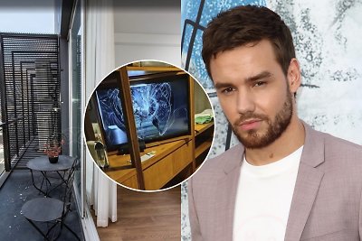 Kambarys, kuriame buvo apsistojęs Liamas Payne'as