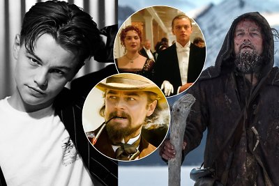 Holivudo ikonai L.DiCaprio – 50-imt: slapta fobija, aistra fosilijoms ir merginoms iki 25-erių