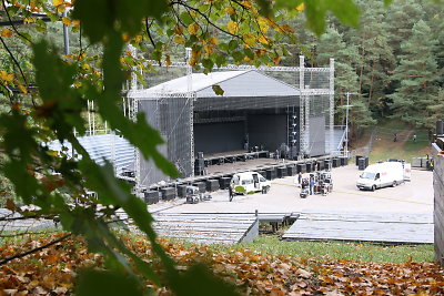 Pasiruošimas „Sel“ koncertui Kalnų parke