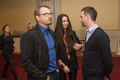 Marijonas Mikutavičius, Ieva Daugirdaitė ir Lauras Lučiūnas