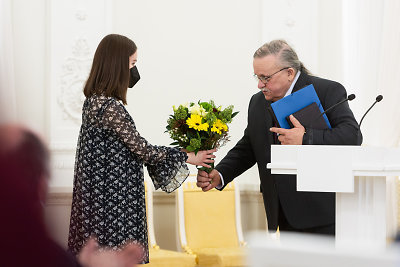 Lietuvos nacionalinės kultūros ir meno premijos įteikimas / Žygimanto Gedvilos nuotr.