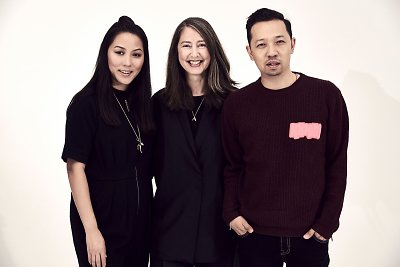 Carol Lim, Ann-Sofie Johansson ir Humberto Leon