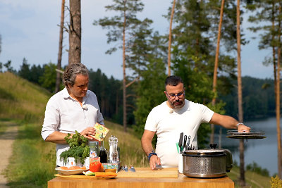 Gian Lucos receptas taupantiems laiką: arbatos garuose ruošta lašiša taps rudens topu