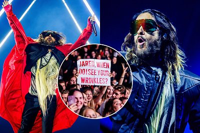 Amerikiečių roko grupės „30 Seconds To Mars“ koncertas Kaune