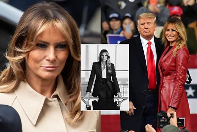 Pristatytas oficialus Melanios Trump portretas: jame – netradicinis pirmosios šalies ponios vaidmuo