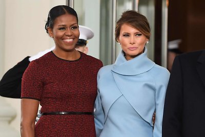 Michelle Obama ir Melania Trump