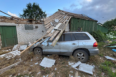 Viesulo padariniai Šiaulių rajone