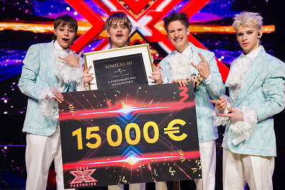 „X faktoriaus“ superfinale triumfavo „Spurr“: saldi pergalė – be mokytojo Sauliaus Prūsaičio