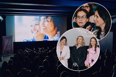 Vilniuje moterys išvydo pirmą pasaulyje filmą apie menopauzę: visos vietos buvo rezervuotos per parą