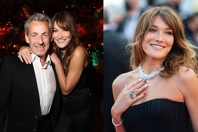 Carla Bruni ir Nicolas Sarkozy / Getty nuotrauka