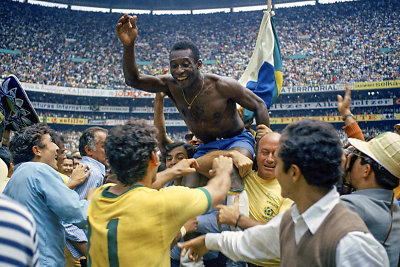 1970-aisiais Pelé tapo vieninteliu pasaulyje futbolininku – triskart pasaulio čempionu / Scanpix nuotrauka