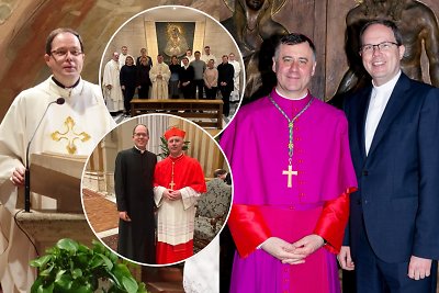 Audrius Arštikaitis, Rolandas Makrickas, lietuvių bendruomenė Romoje