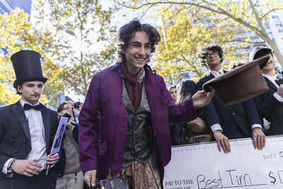 Timothee Chalamet antrininkų konkursas