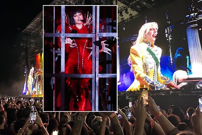 Nemokamas Lady Gagos koncertas Brazilijoje vos nesibaigė tragiškai