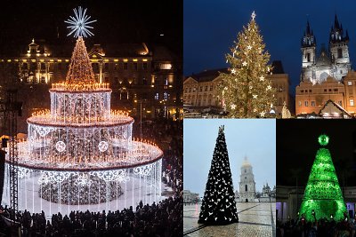 Vilniaus eglės triumfas: BBC įtraukė į pasaulio Kalėdų eglių dešimtuką