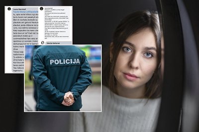 Fausta Marija Leščiauskaitė kreipėsi į policiją: „Man tiesiogiai grasina“